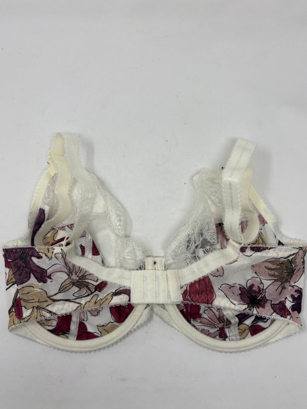Fantasie Georgie Underwired Plunge Bra 2501 Ivory Floral 34G NWOT - Picture 3 of 4